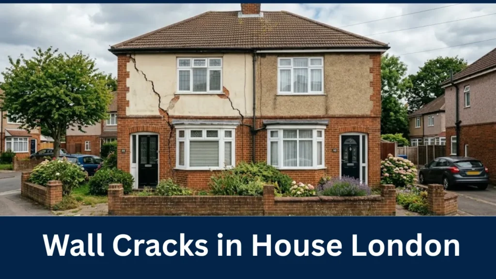 Wall Cracks house in London